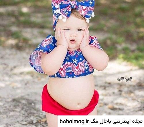  عکس دختر تپل بامزه