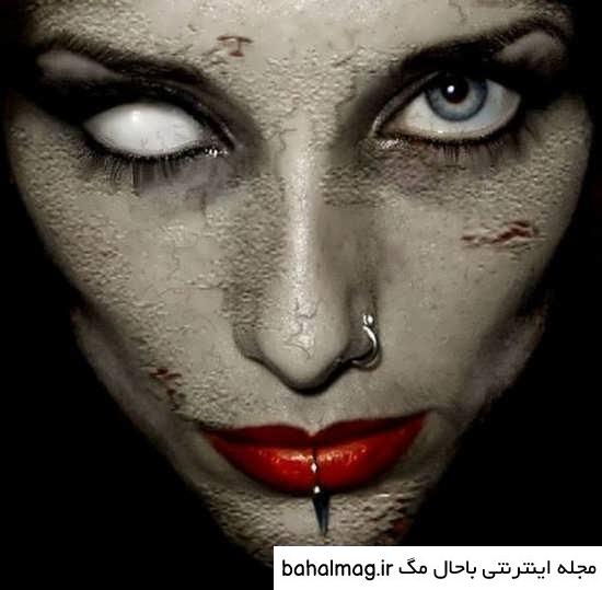 عکس دختر ترسناک واقعی