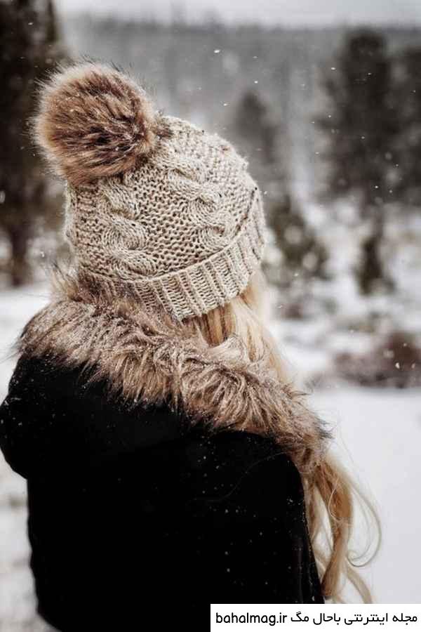 عکس پروفایل زمستانی دخترانه