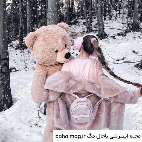 عکس پروفایل زمستانی دخترانه