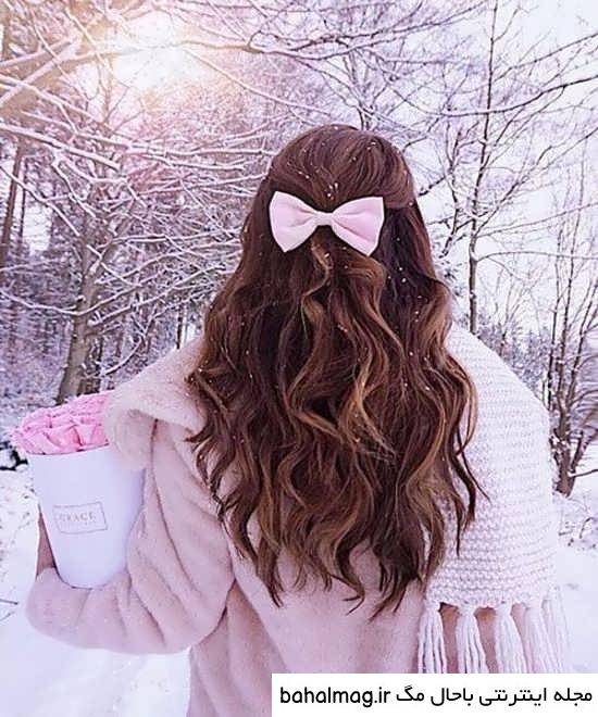 عکس پروفایل زمستانی دخترانه