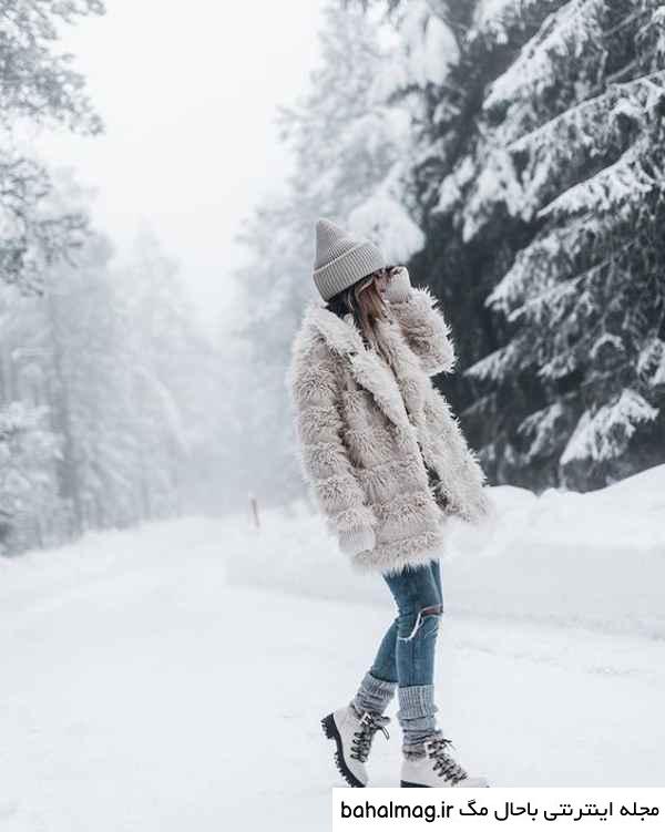 عکس پروفایل زمستانی دخترانه