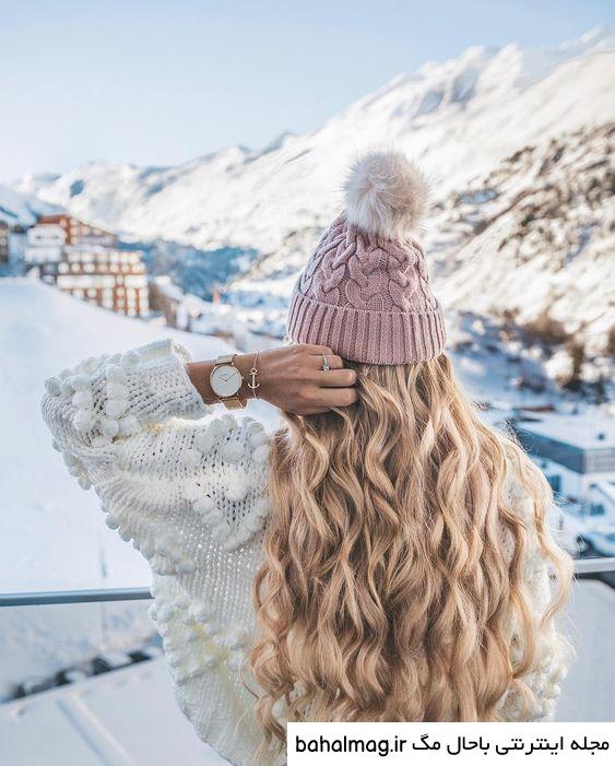 عکس پروفایل زمستانی دخترانه