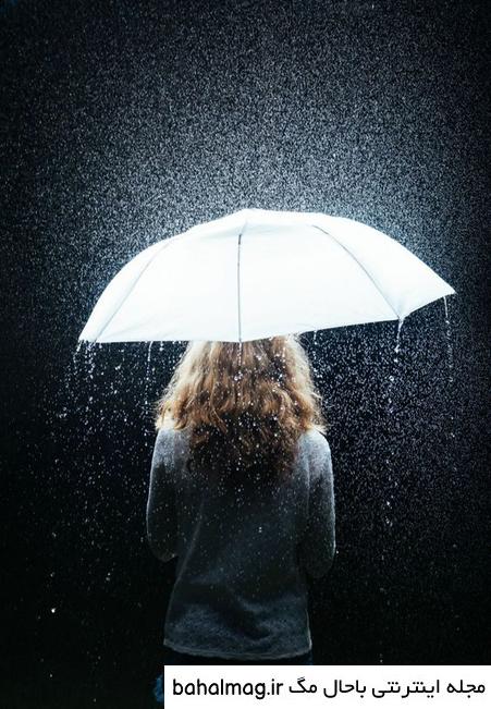 عکس باران برای استوری