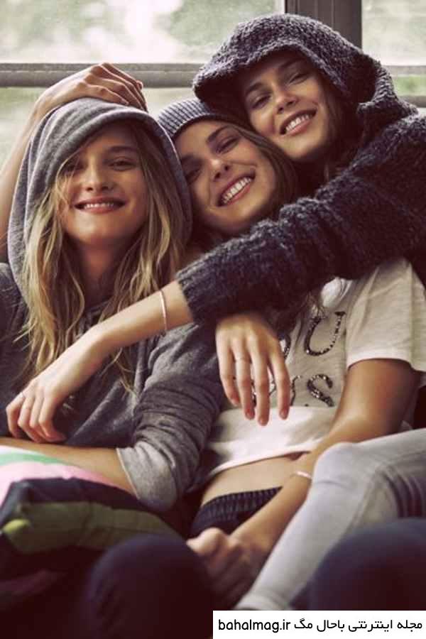  عکس سه دختر رفیق
