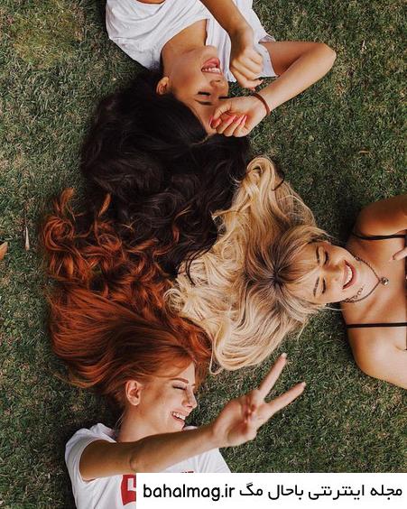 عکس سه دختر رفیق