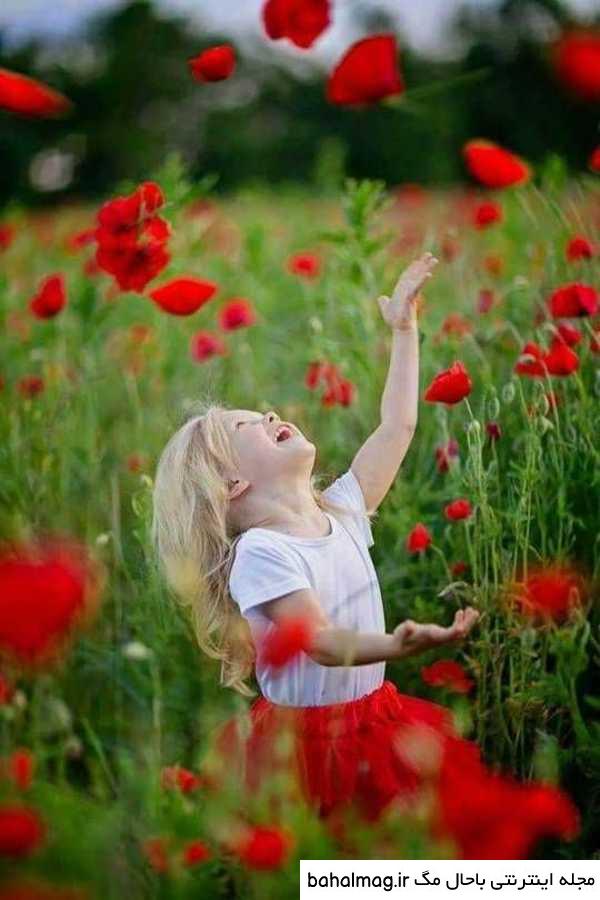 عکس دختر در طبیعت برای پروفایل