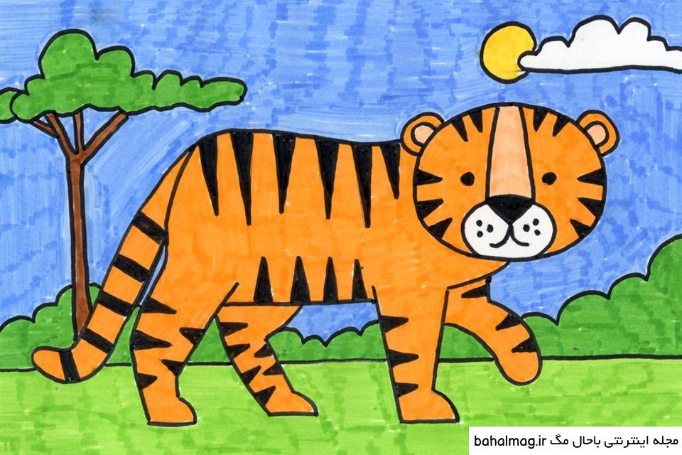  عکس پلنگ صورتی برای نقاشی