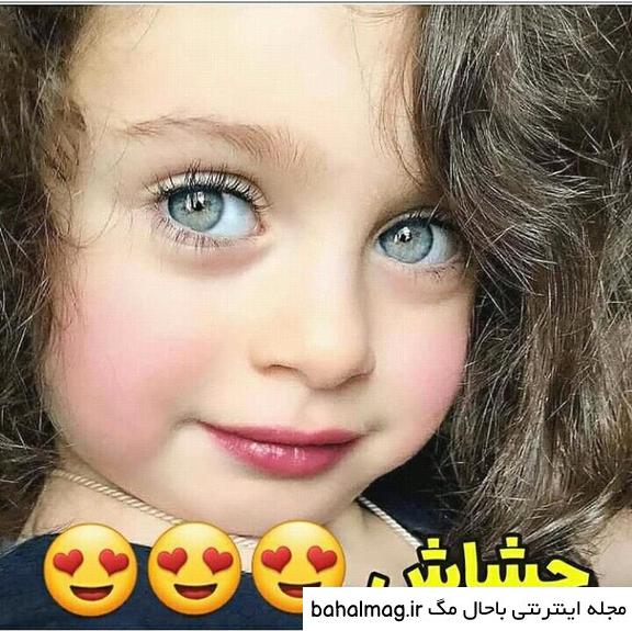 عکس نی نی چشم عسلی