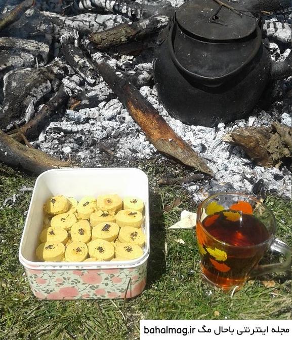 عکس خفن عکس چای آتیشی در کوه