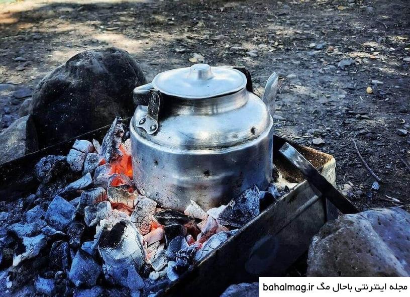 عکس خفن عکس چای آتیشی در کوه