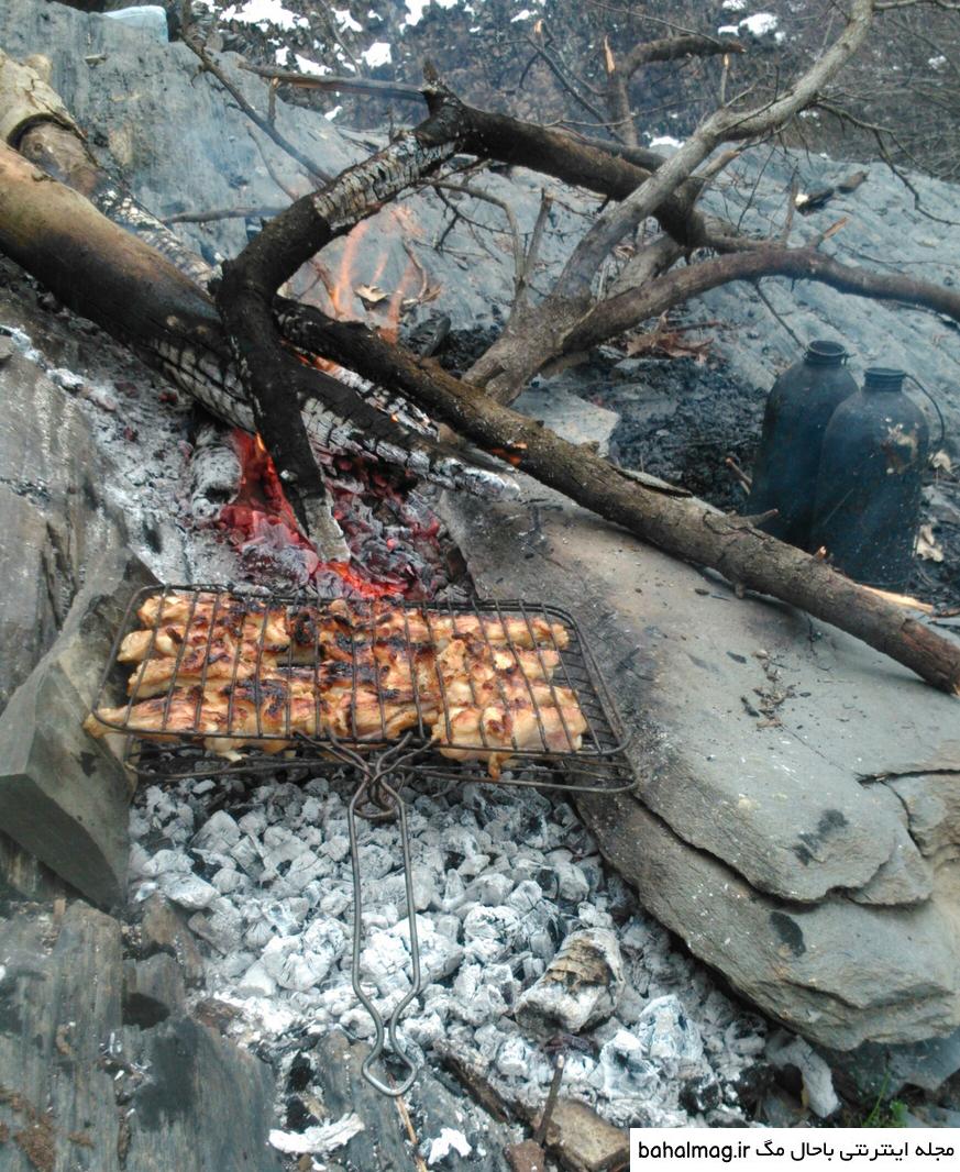 عکس خفن عکس چای آتیشی در کوه