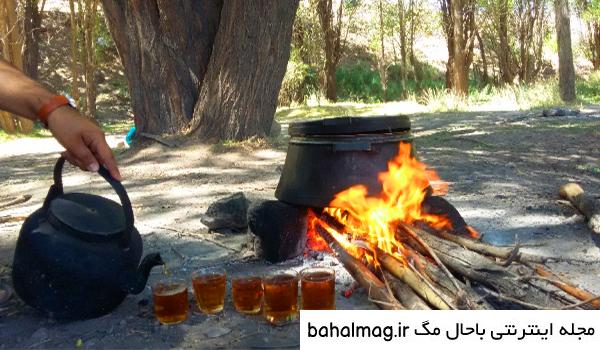 عکس خفن عکس چای آتیشی در کوه