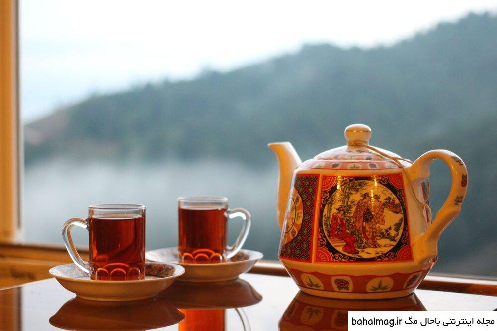 عکس چای دونفره عاشقانه