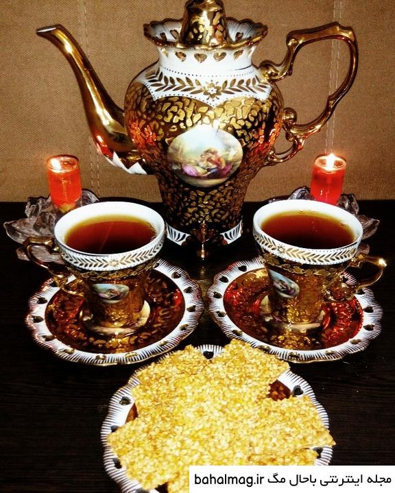 عکس خفن عکس فنجان چای در پاییز