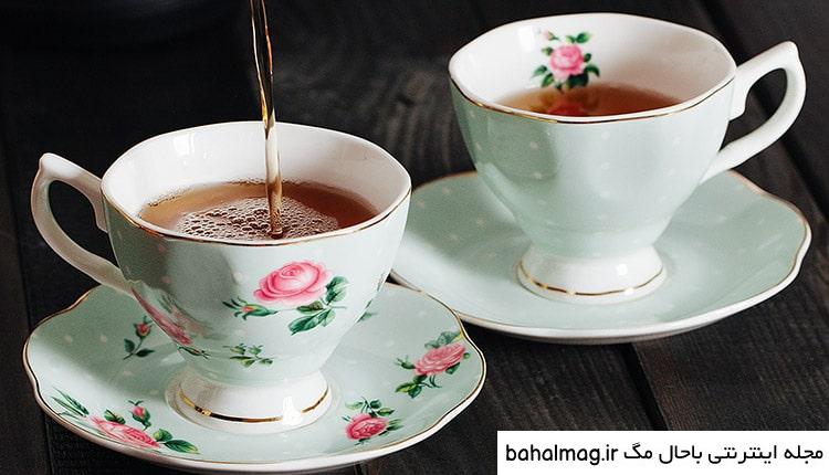 عکس چای دونفره عاشقانه