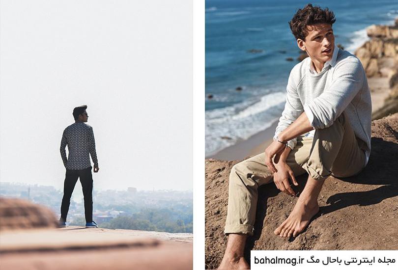 عکس پسر کنار ساحل برای پروفایل