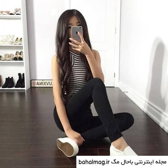  عکس جلو آینه دخترانه