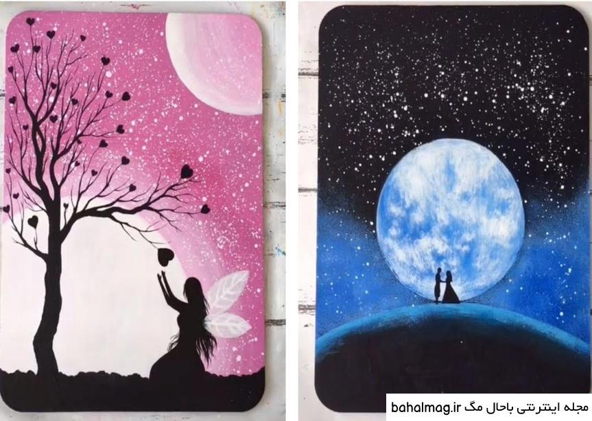 ایده برای نقاشی با گواش باحال مگ