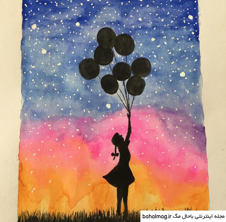 ایده برای نقاشی با گواش تازه