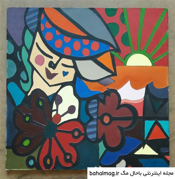 ایده برای نقاشی روی بوم کوچک جدید
