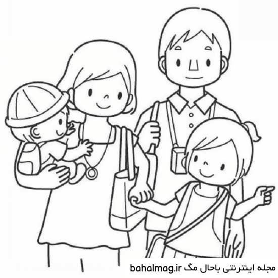 ایده نقاشی خانواده خاص