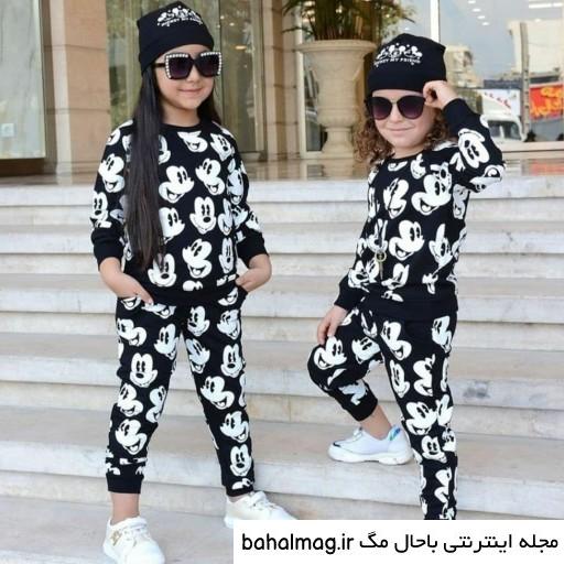 تازه ترین ست سه تیکه دخترانه اسپرت
