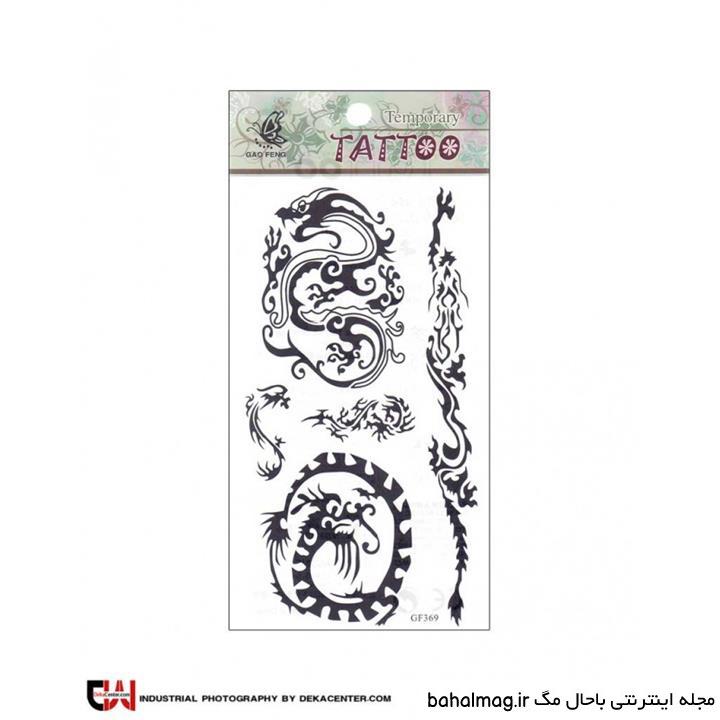 طرح تاتو اژدها ساده جدید