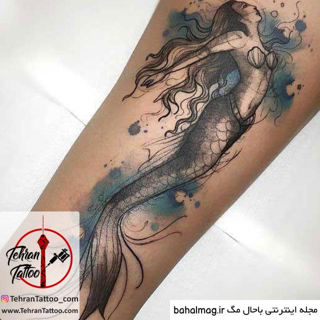 طرح تاتو اژدها سه بعدی خاص