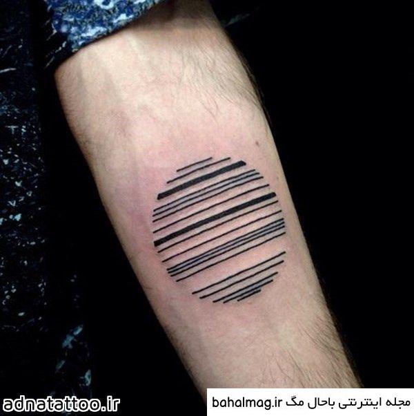 طرح تاتو خط صاف جدید