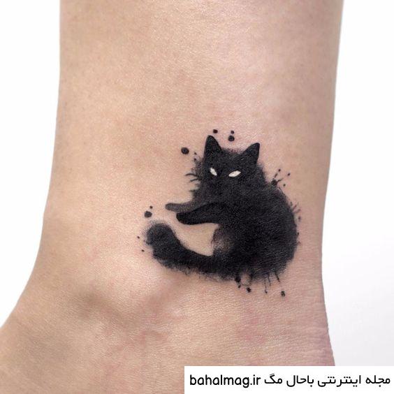 طرح تاتو سگ فانتزی تازه