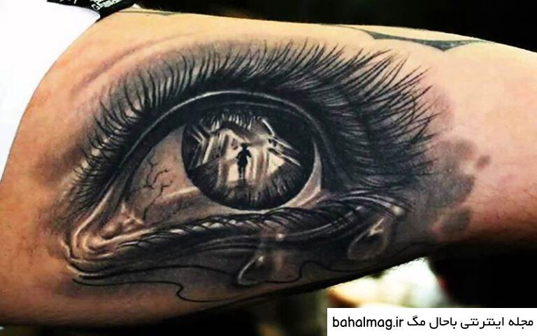 طرح تاتو روی شانه دخترانه