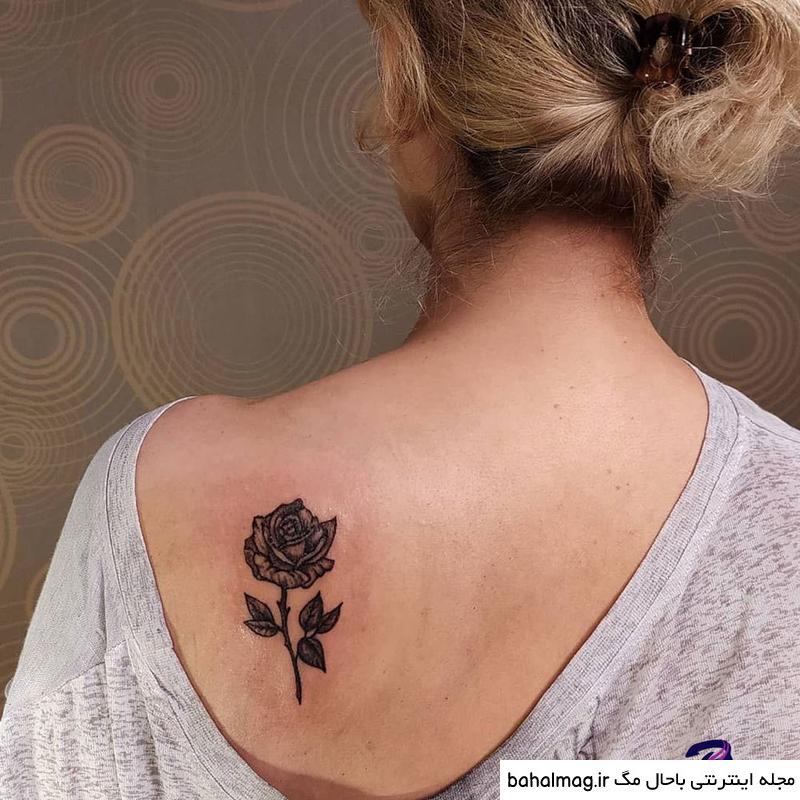 طرح تاتو شانه جدید