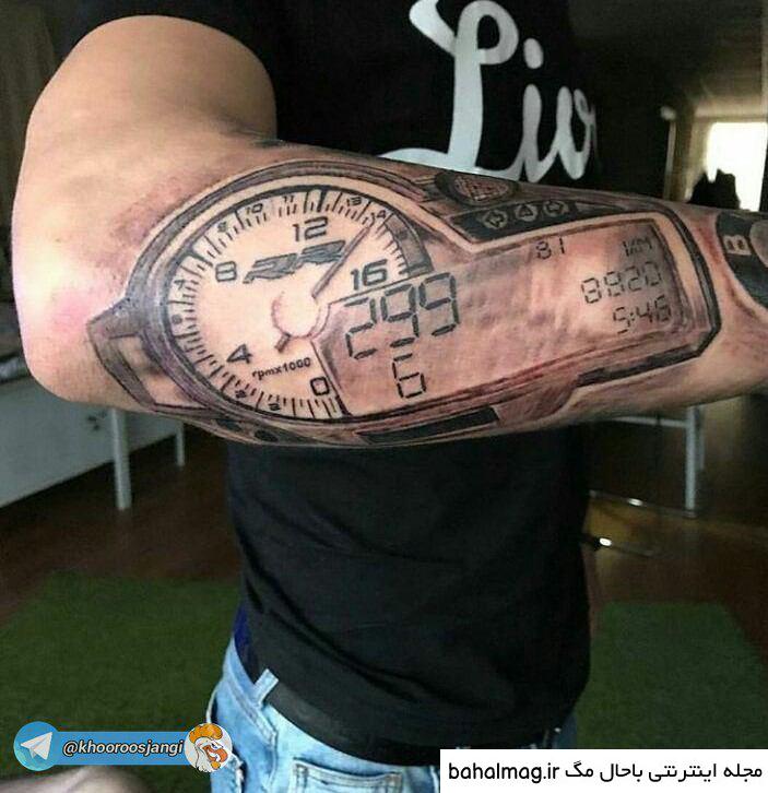 جالب ترین طرح تاتو شوتی
