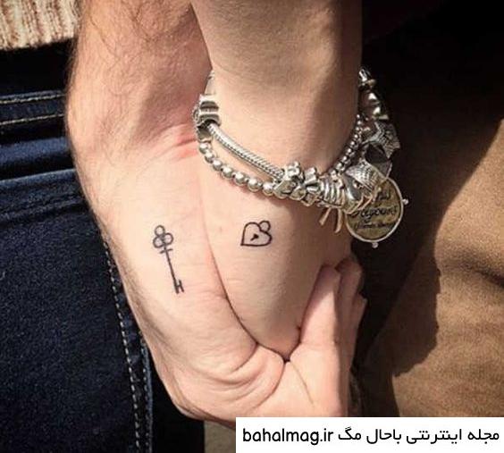 طرح تاتو کلید صلح جدید