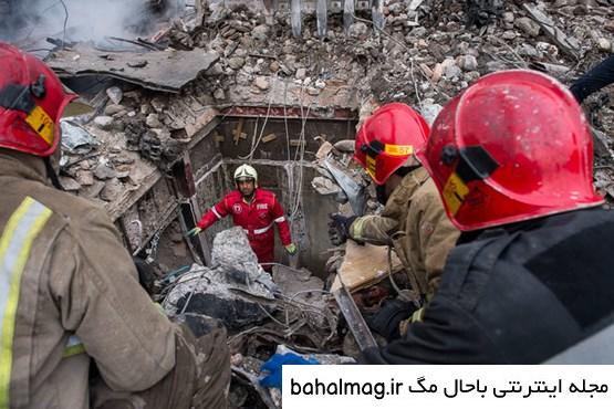 عکس آتش نشانان پلاسکو جدید