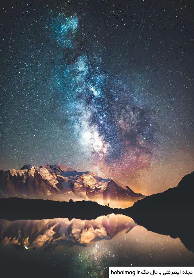 عکس آسمان کهکشان باحال مگ