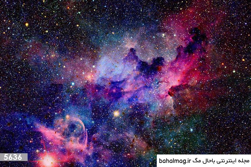 عکس آسمان کهکشان جدید