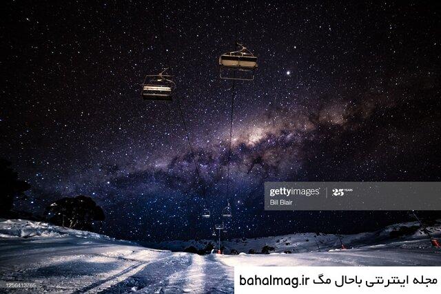 عکس آسمان کهکشان خاص