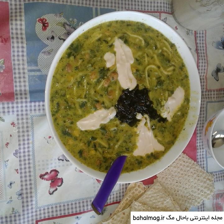 تازه ترین عکس آش رشته ساده