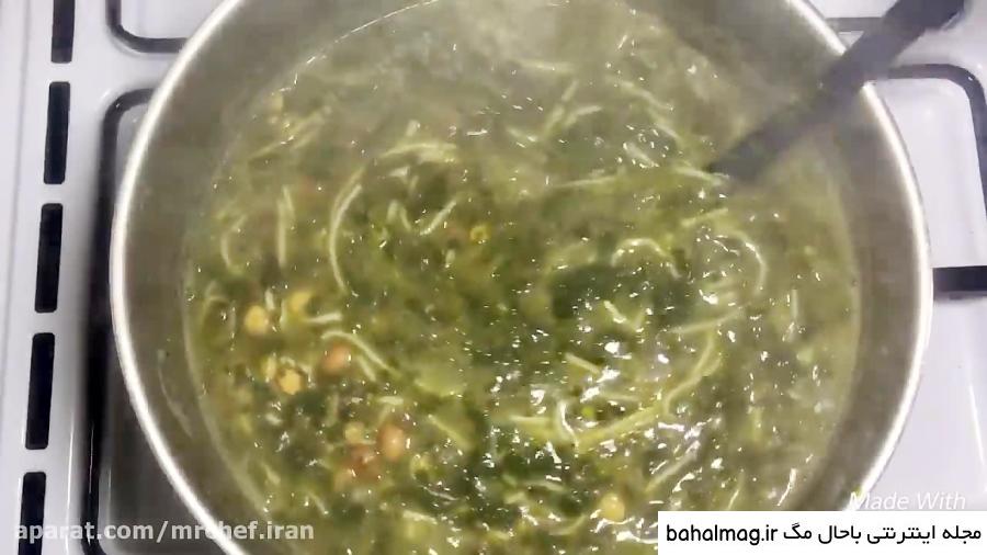 جدیدترین عکس آش رشته ساده