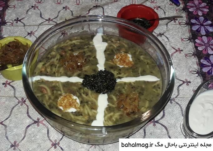 خاص ترین عکس آش رشته ساده