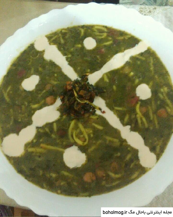 عکس آش رشته ساده جدید