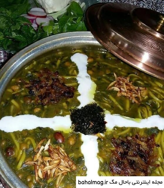 عکس آش رشته ساده