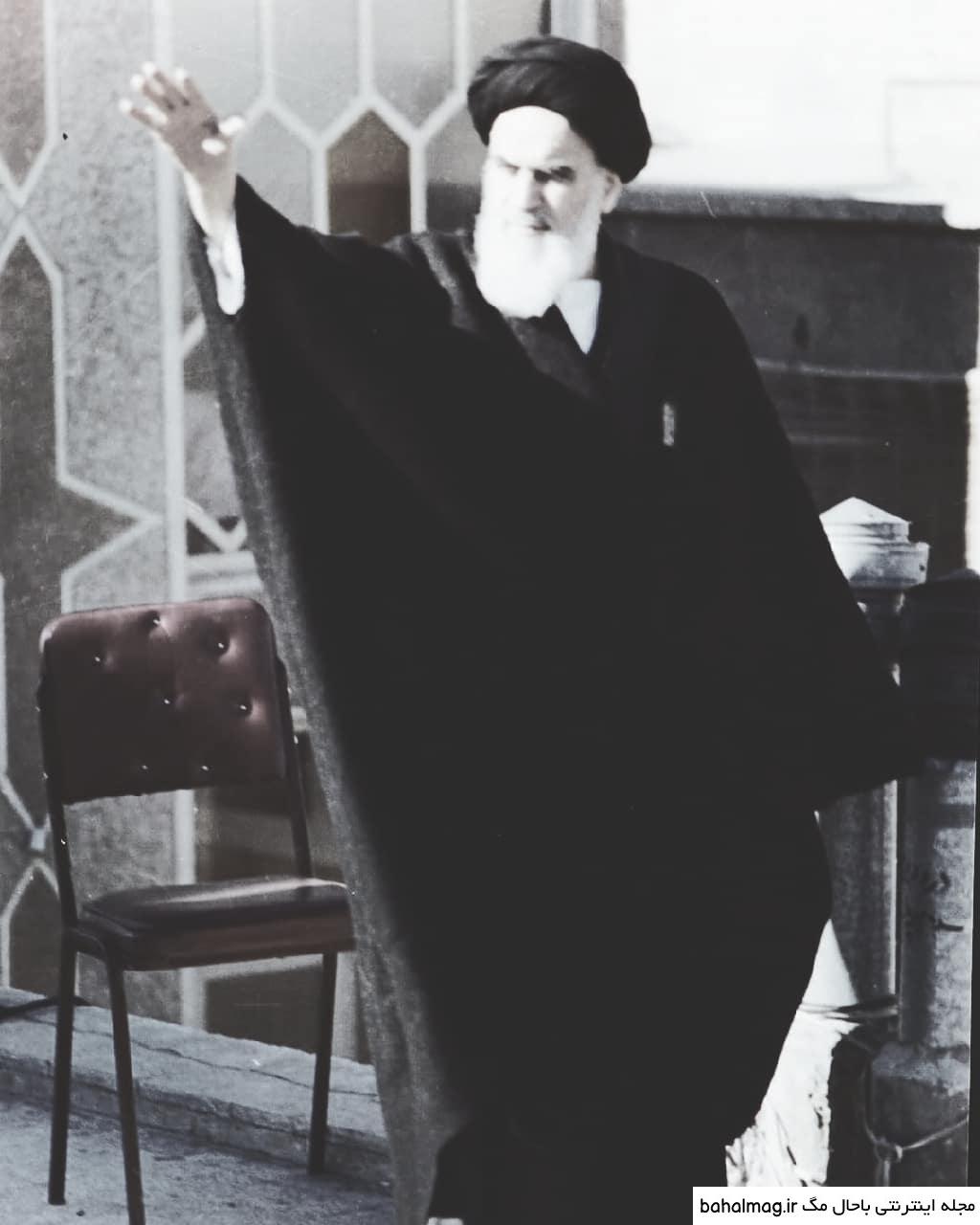 عکس امام خمینی تازه