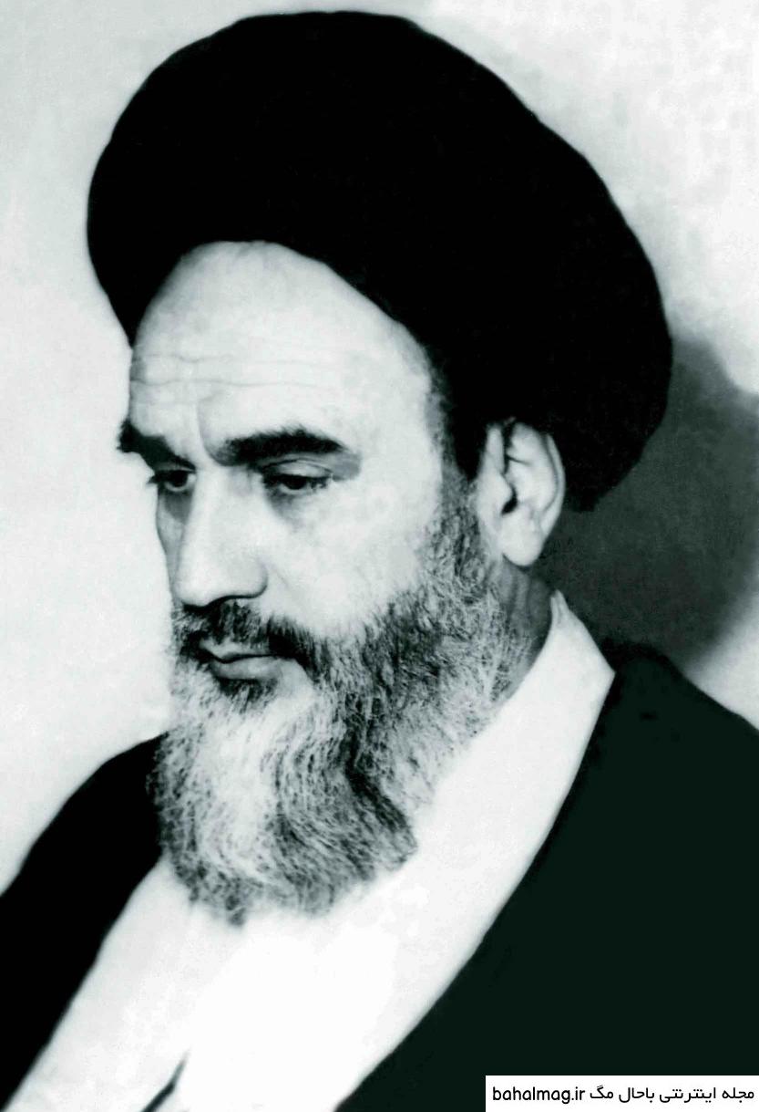 عکس امام خمینی و شاه