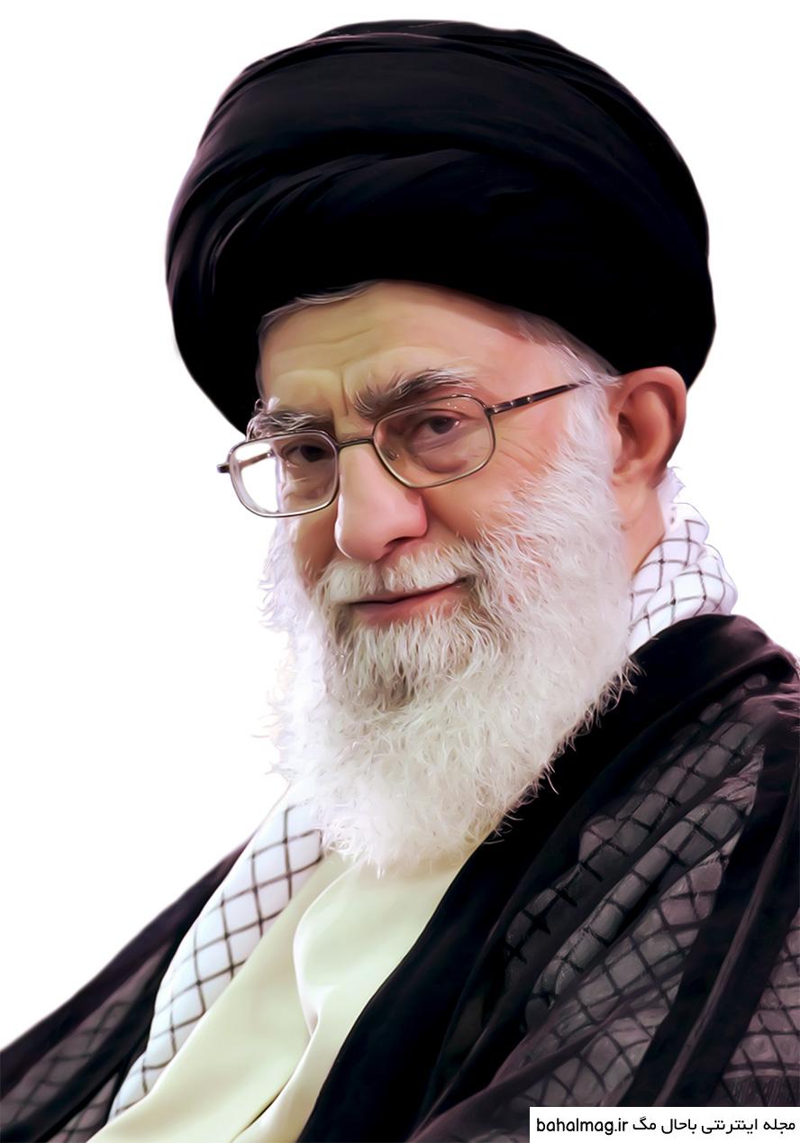 عکس با کیفیت خامنه ای جدید