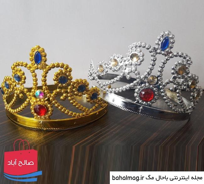 بهترین عکس تاج دخترانه برای تولد