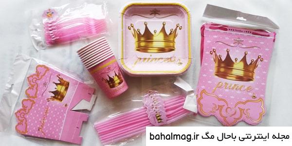 عکس تاج دخترانه برای تولد با کیفیت