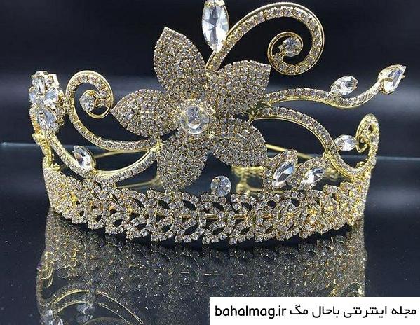 عکس تاج دخترانه برای تولد به روز